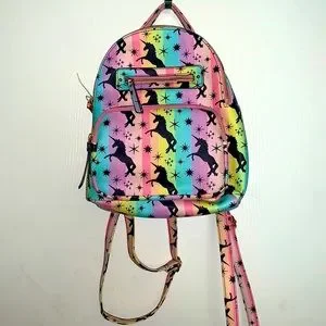 Under One Sky | Bags | Under One Sky Rainbow Pom Unicorn  display picture 3